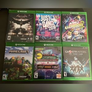 Xbox Video games 6ct